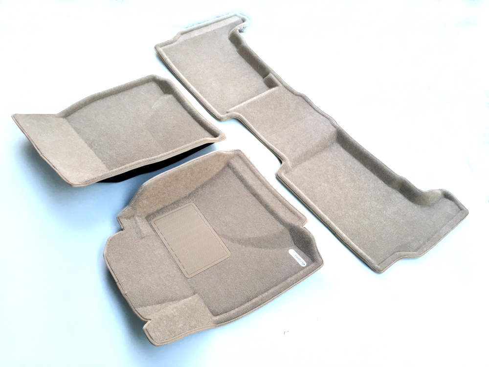 Коврики салона текст. 3D euro-std TOYOTA LC 200 (07-12) /LEXUS LX570 (08-12) (БЕЖ) (EMC3D) NP